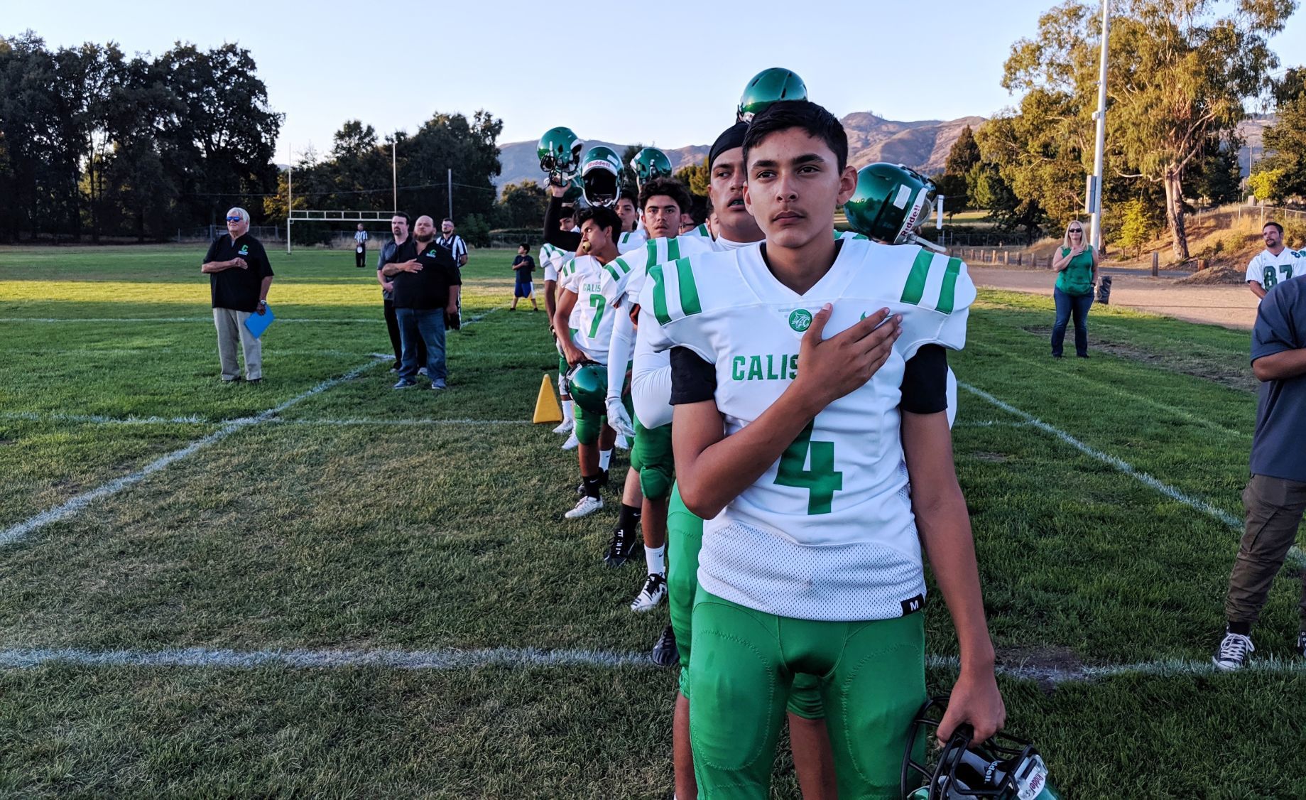 Calistoga High football at Upper Lake